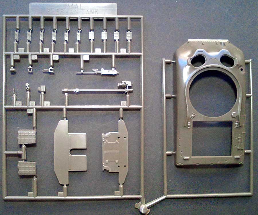 photo_バンダイ機甲師団シリーズのシャーマン