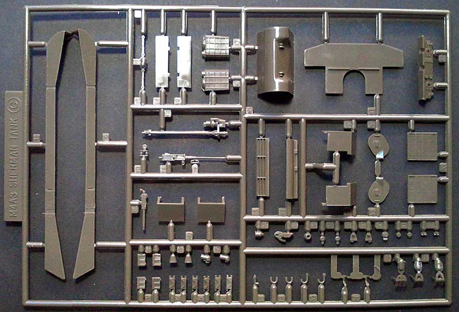 photo_バンダイ機甲師団シリーズのシャーマン