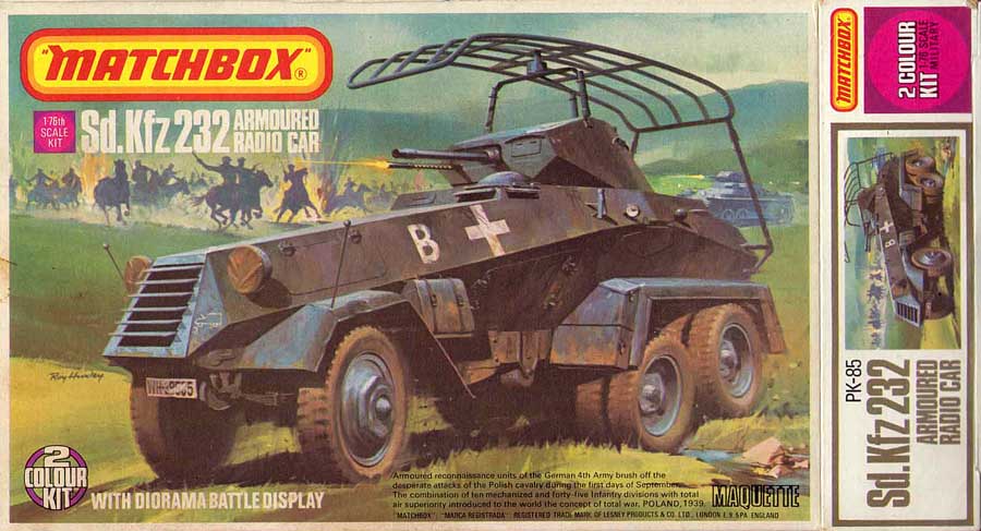 photo_マッチボックス 1/76 六輪装甲車