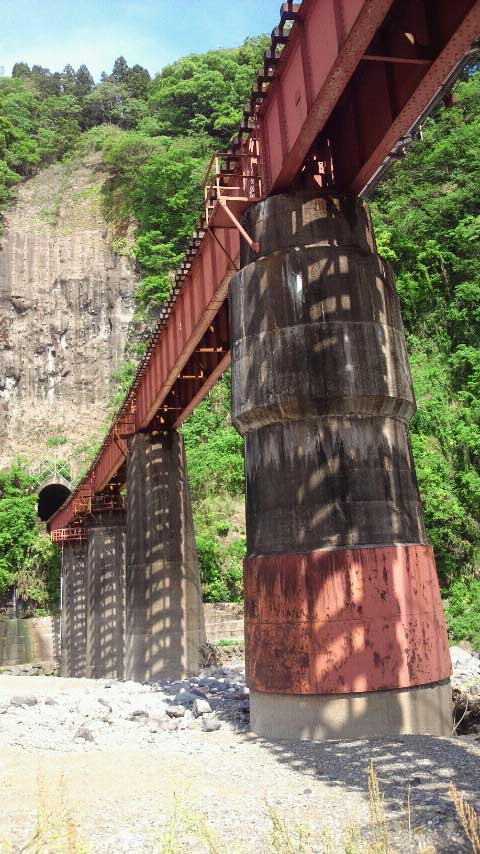 photo_岩戸の景観 奥岳川橋梁