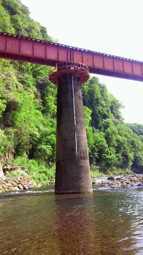 photo_岩戸の景観 奥岳川橋梁