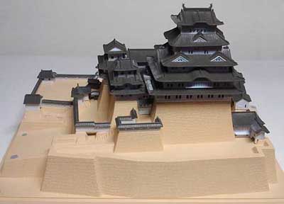 photo_相原模型 1/500姫路城リニューアル 完成