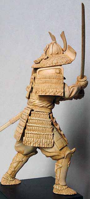 photo_ミニアートの1/16サムライ 完成品